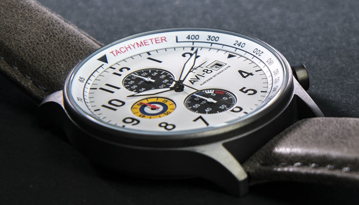 The tachymeter of the watch