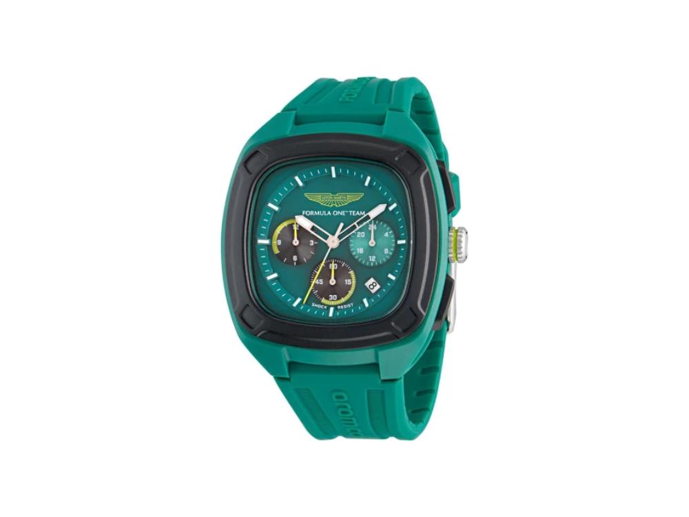 Aston Martin F1 Team Quartz Watch, Green, 44 mm, Chronograph, MTFO1F501
