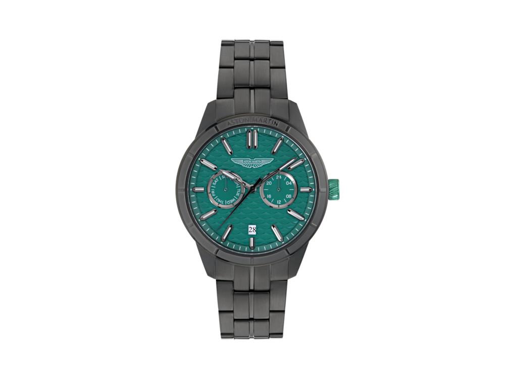 Aston Martin Icon HDL Multi Quartz Watch, Green, 42 mm, MTIH2S601