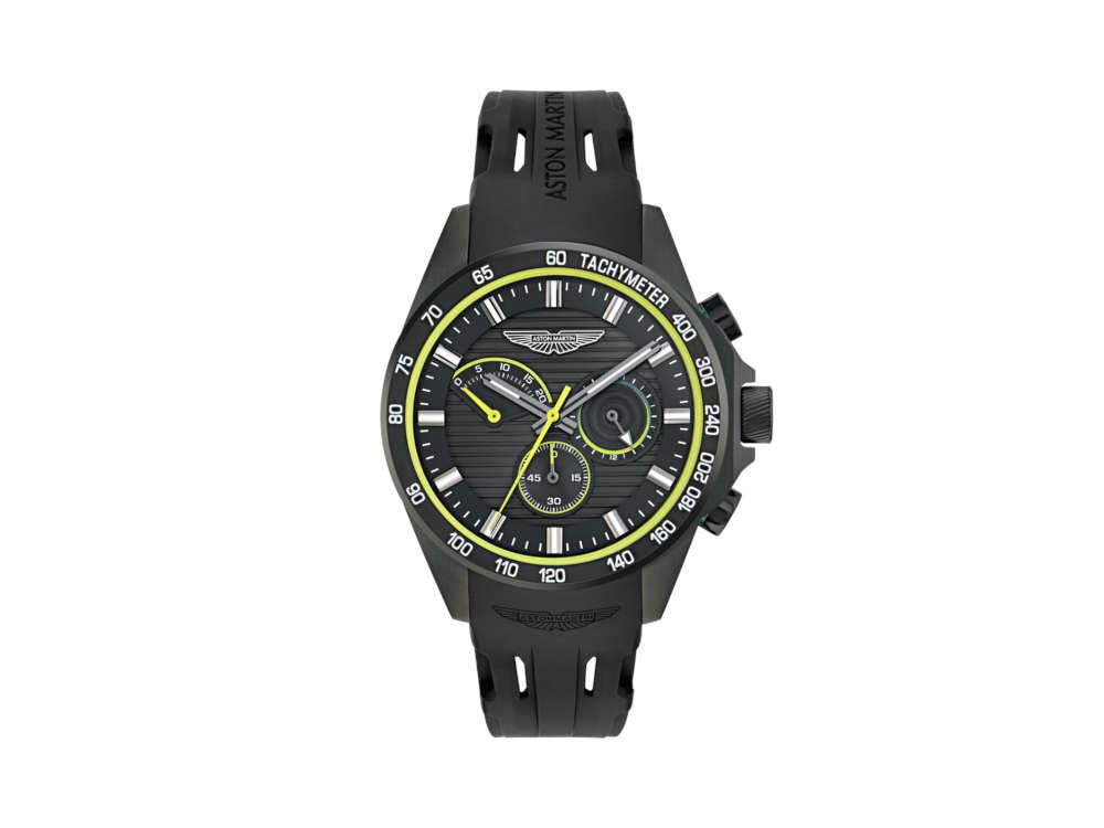 Aston Martin Thrill HLC Quartz Watch, Black, 44 mm, Chronograph, MTRH1F503