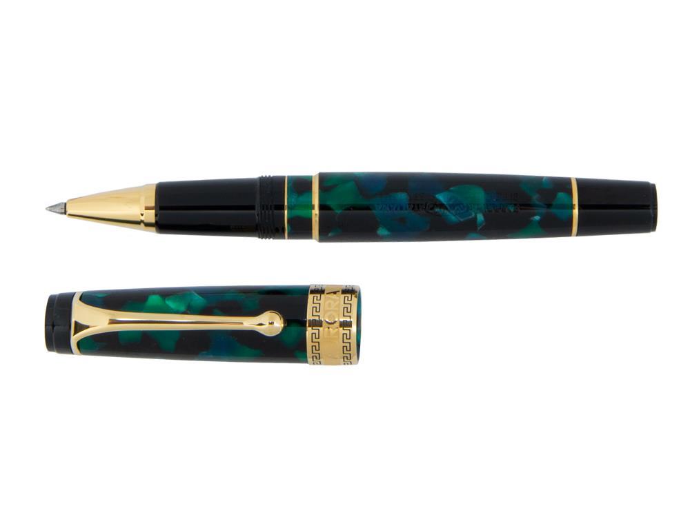 Aurora Rollerball Optima - Emerald Green Auroloide