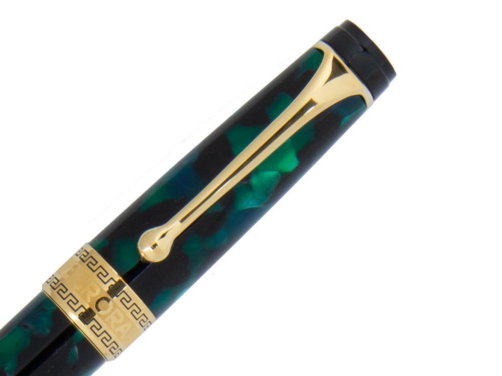 Aurora Rollerball Optima - Emerald Green Auroloide