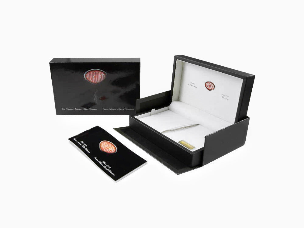 Aurora Optima Fountain Pen, Auroloide, Burgundy, 996-CX