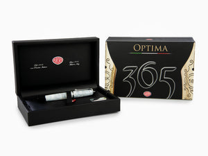 Aurora Optima 366 Bianco 2024 Fountain Pen, Limited Edition, 996-LW