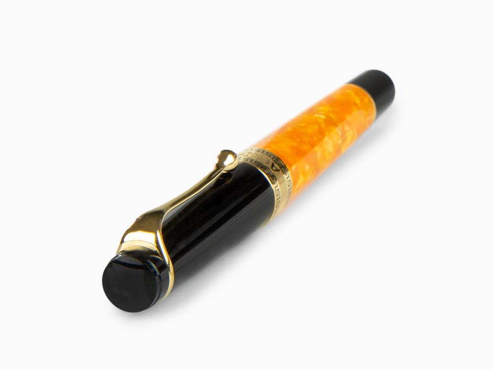 Aurora Optima O' Sole Mio Fountain Pen, Auroloide, Gold, 997-NAO