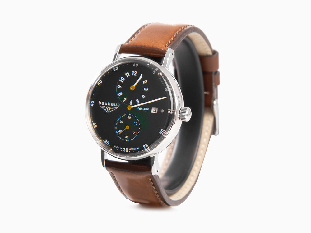 Bauhaus Automatic Watch, Green, 41 mm, Day, 2126-4