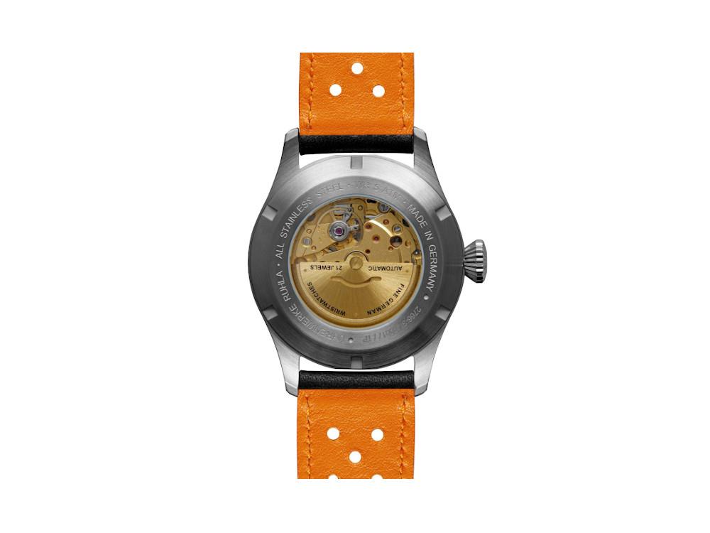 Bauhaus Aviation Tornado Automatic Watch, Black, 42 mm, Day and date, 2766-3