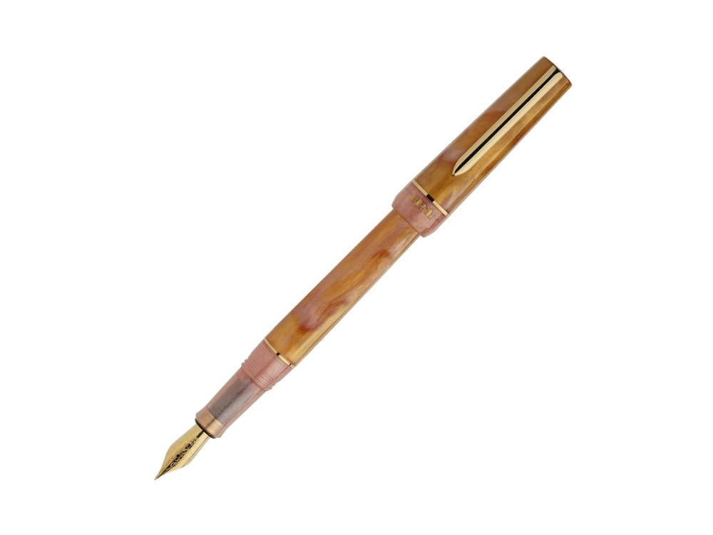 Benu Haute Lustre Fountain Pen, Resin, Amber, 11.2.3.6.0