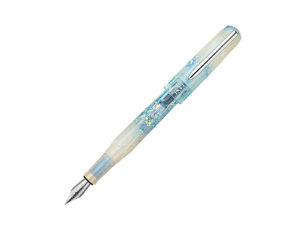 Benu Talisman Moonstone Fountain Pen, Acrylic, Blue, 19.2.42.5.0