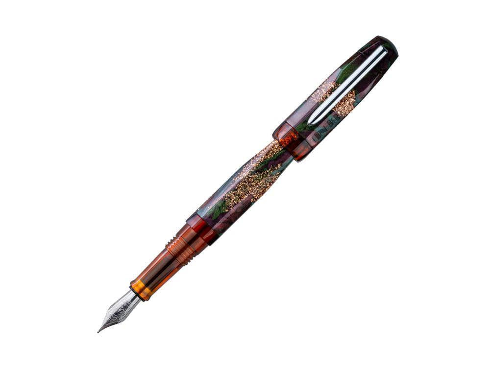 Benu AstroGem Midas Fountain Pen, Resin, Brown, 22.2.07.5.0-S