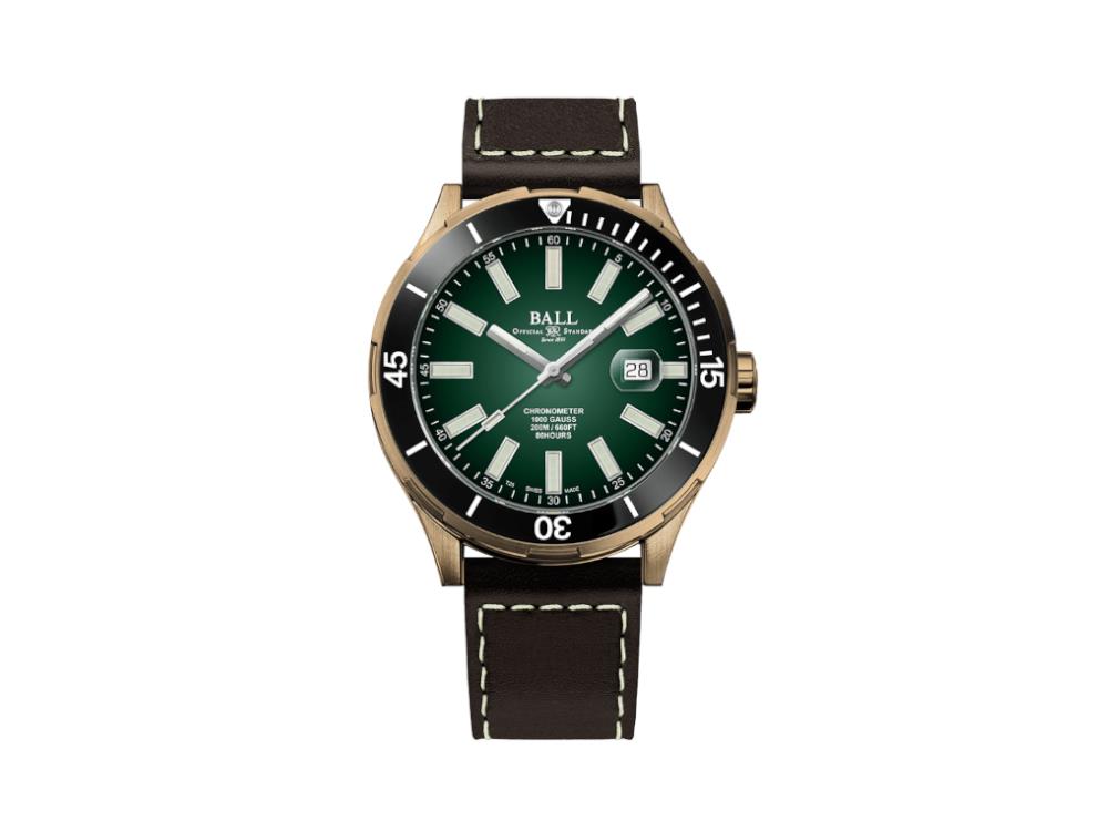 Ball Roadmaster M Marvelight Bronze Automatic Watch, DD3072B-L3CJ-GR