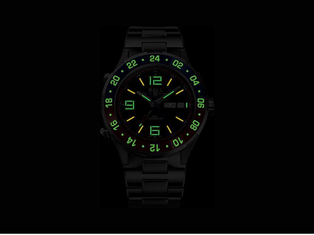 Ball Roadmaster Marine GMT Automatic Watch, Limited Edition, DG3000A-S4C-BK