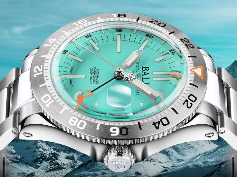 Ball Engineer III Outlier GMT Automatic Watch, Turquoise, 40 mm, DG9000B-S2C-TQ