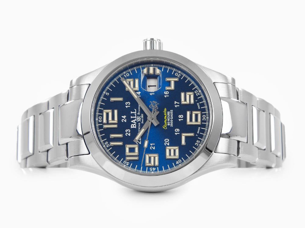 Ball Engineer M Pioner Automatic Watch, Blue, 40 mm, COSC NM9032C-S2C-BE1