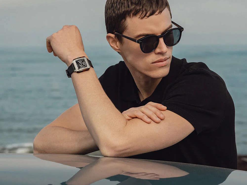 Briston Streamliner Kennedy Chrono Quartz Watch, Black, 38,5mm, 251838.SA.T.1.FB