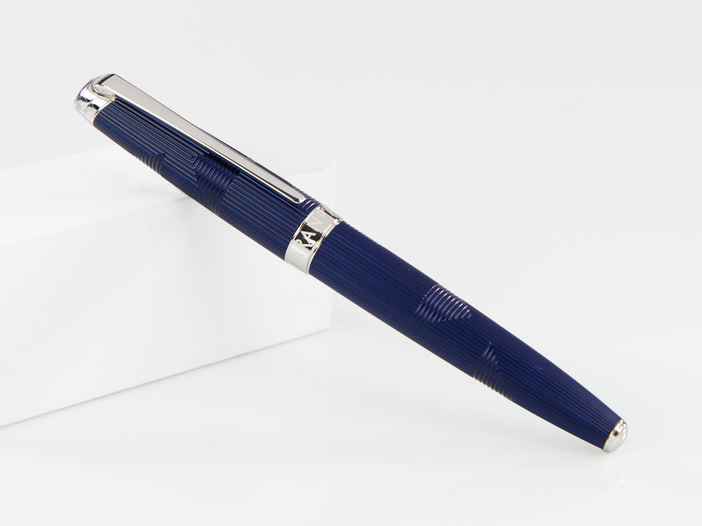 Caran d'Ache Léman Bleu Marin Rollerball pen, Lacquer, Blue, 4779.169