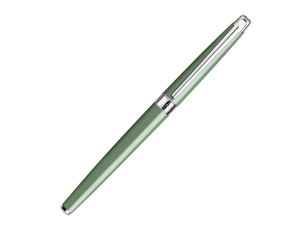 Caran d'Ache Léman Slim Vert de Gris Fountain Pen, Green, 4791.713