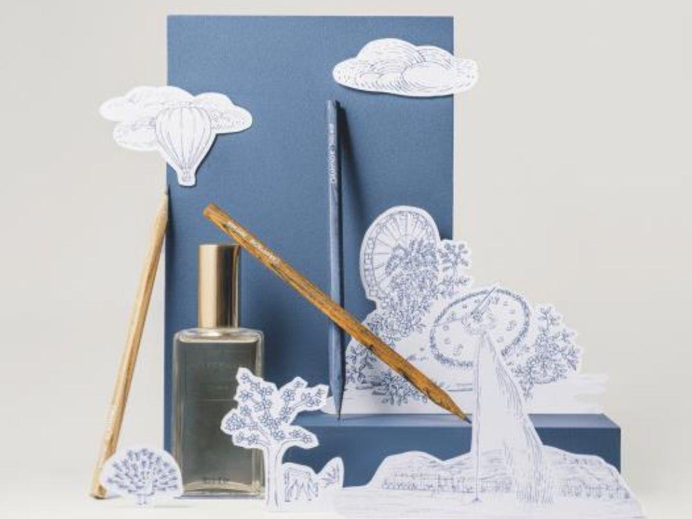Caran d'Ache Scented Graphite Pencil Set Toile de Jouy, CC0361.026