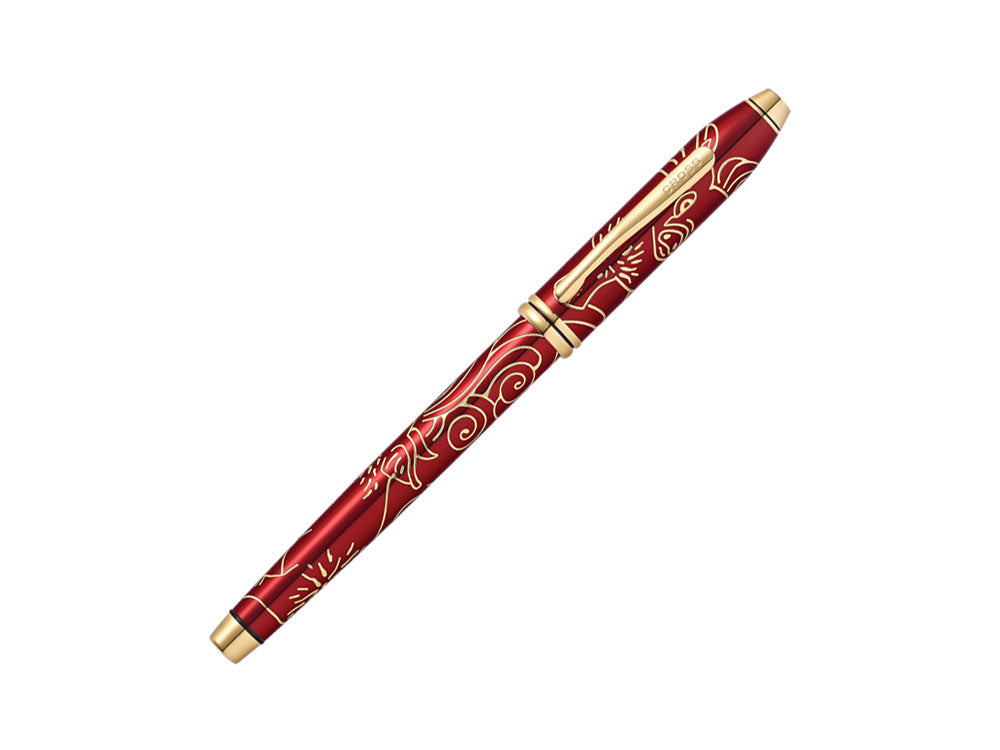 Cross Townsend Year of the Pig Fountain Pen, Lacquer, 23KGold, AT0046-55