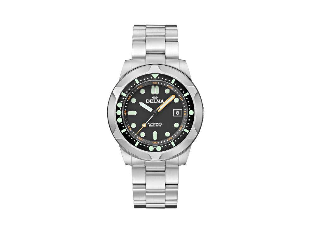 Delma Diver Quattro Automatic Watch, Black, Limited Edition, 41701.744.6.038