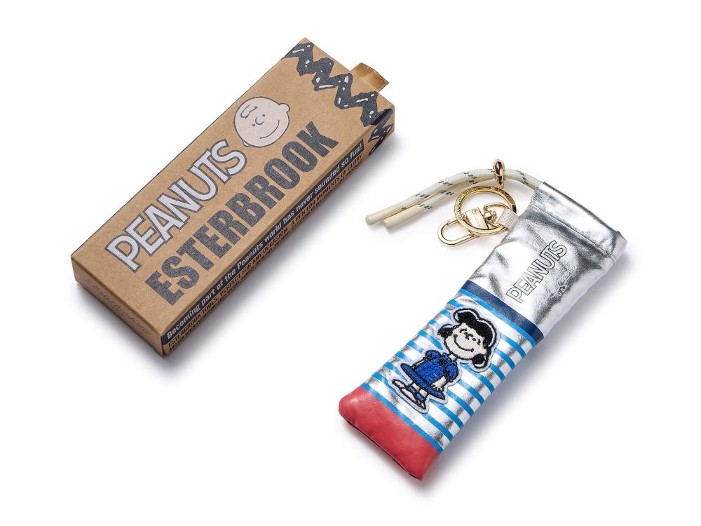 Esterbrook Peanuts 75th Anniversary Lucy Pen Case, Textile, Blue, PLUCYPC