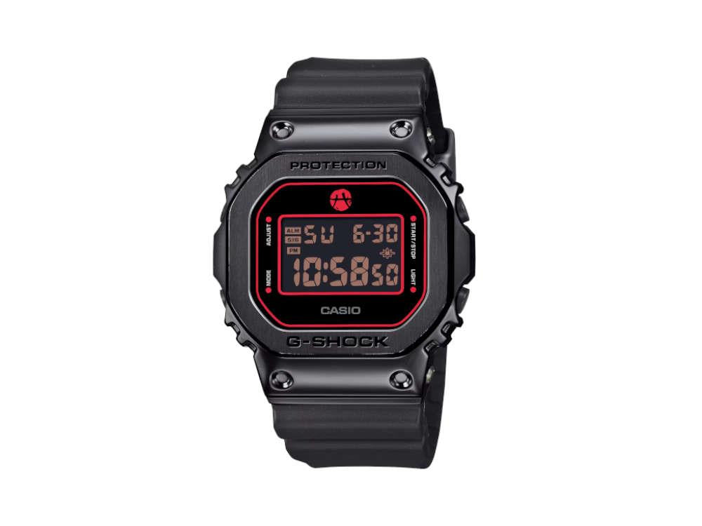 G-SHOCK Casio The Origin Black Samurai Quartz Watch, 49.6mm, GM-5600RH-1ER