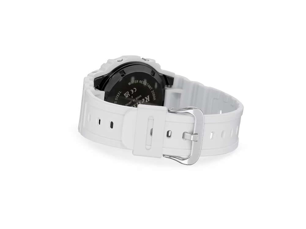G-SHOCK Casio G-Steel Quartz Watch, White, 48.9 × 42.8mm, GW-5000HS-7