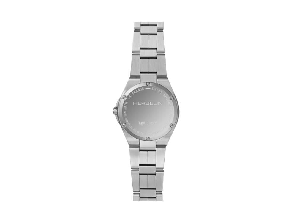 Herbelin Cap Camarat Quartz Watch, Stainless Steel 316L, Blue, 33 mm,14545B2