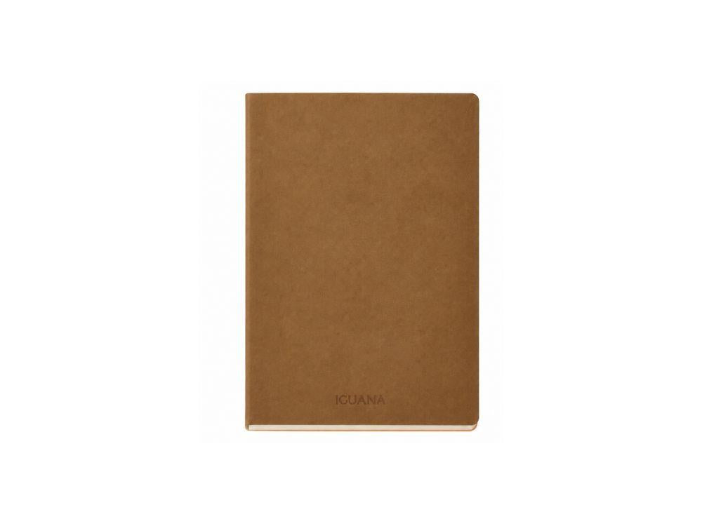 Iguana Notebook A5 Camel