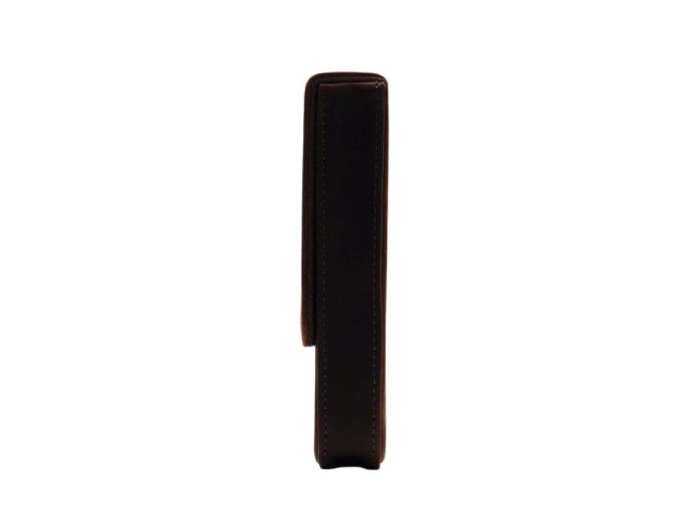 Iguana Pen Case Brown for 3 writing items, PEN-CASE-BROWN-3