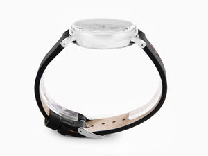 Bauhaus Quartz Watch, Silver, 41 mm, Day, 2112-1