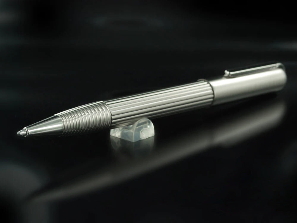 Lamy Imporium Ballpoint pen, Titanium, Guilloche, Platinum-plated, 1227956