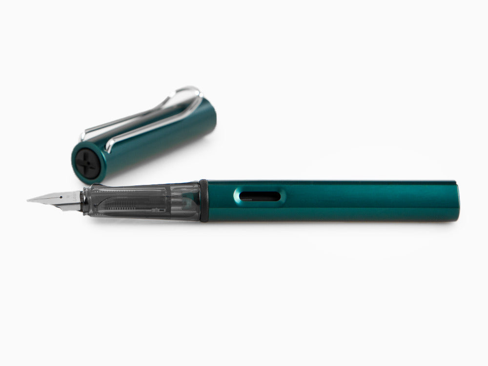 Lamy Al-star Fountain Petrol Pen, Metal, Blue, Special edition, 1237282