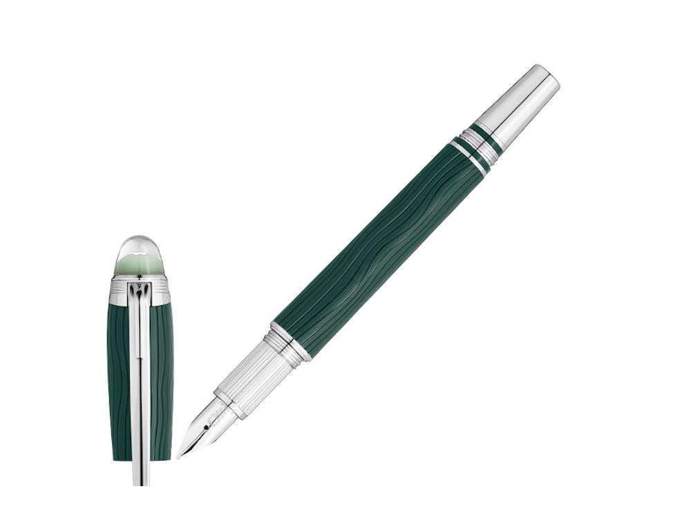 Montblanc StarWalker PolarGreen Fountain Pen, Precious resine, 132902