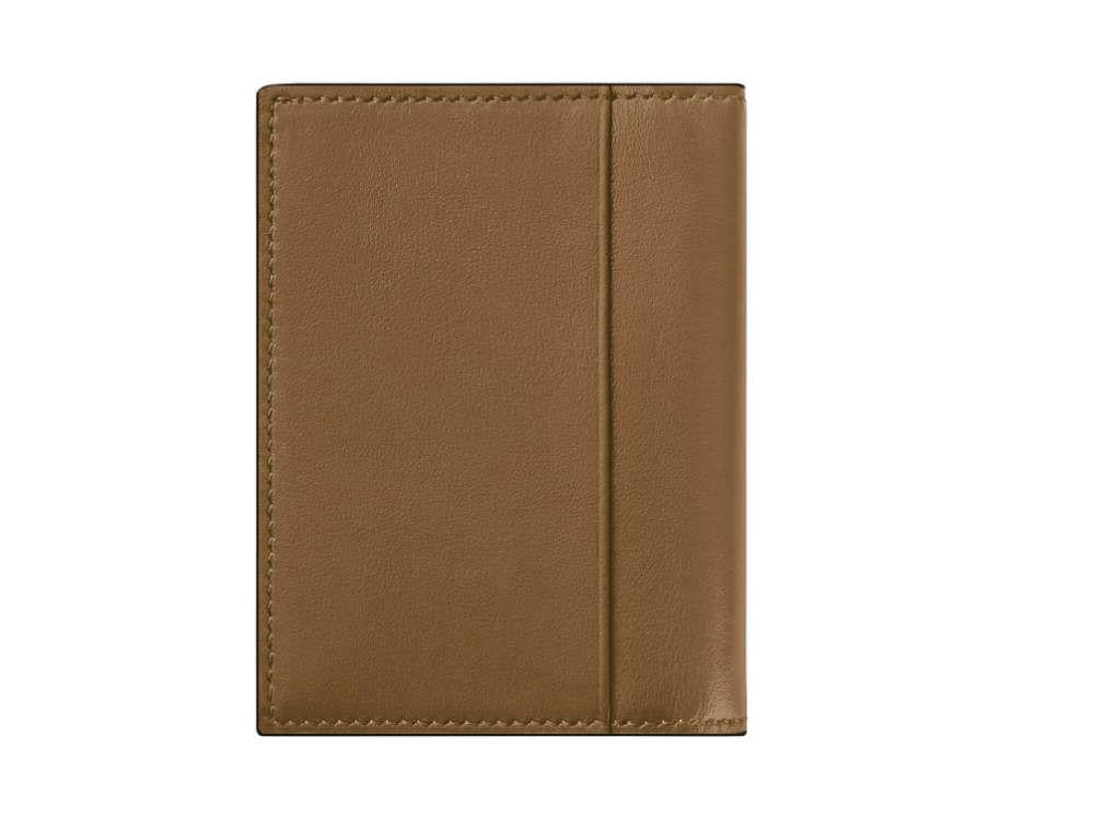 Montblanc Meisterstück Credit card holder, Leather, Jacquard, Brown, 220451