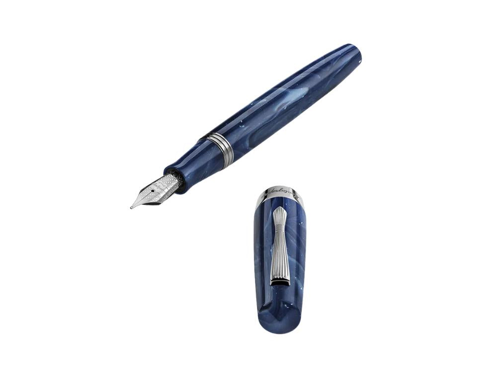 Montegrappa Elmo 02 Nebula Fountain Pen, Blue, ISE2R-AD