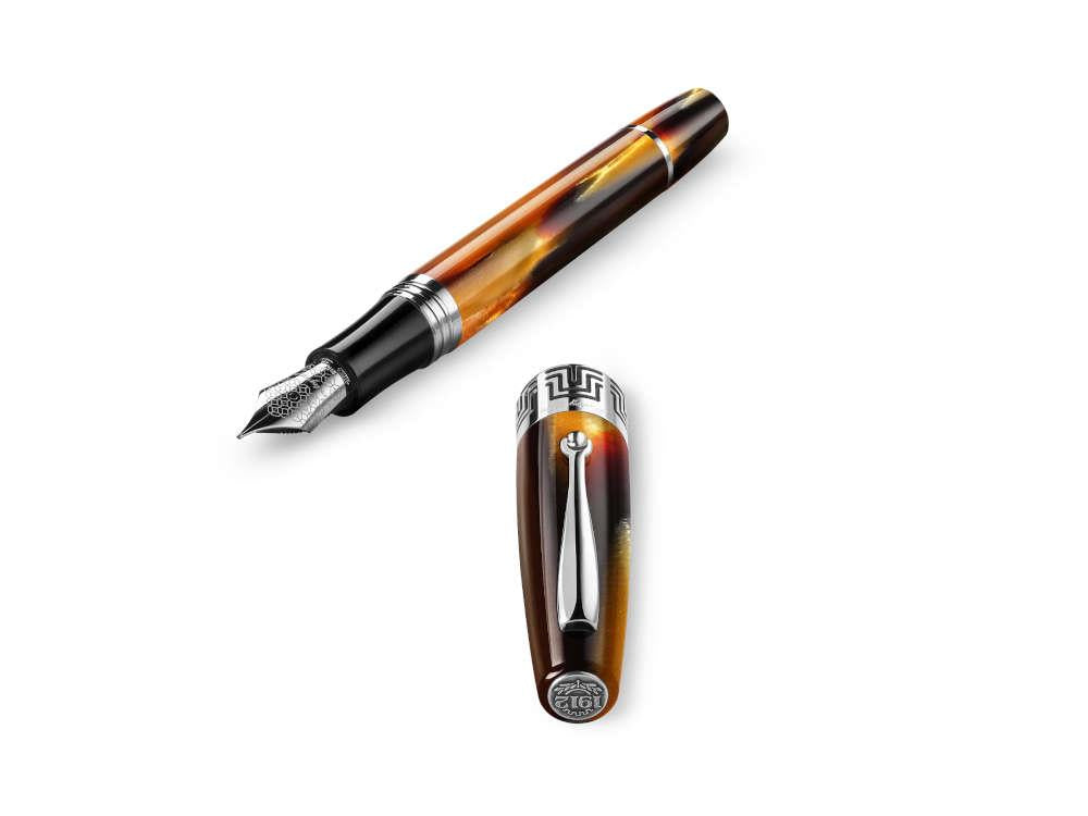 Montegrappa Extra 1930 Turtle Brown Fountain Pen, ISEXF-CW