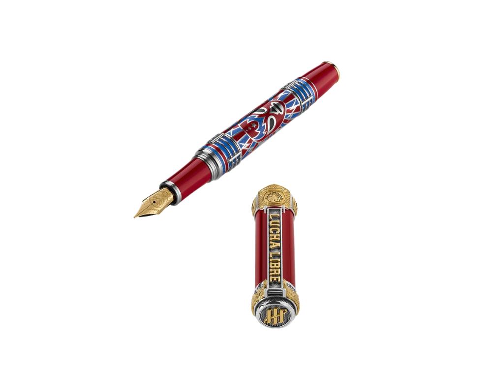 Montegrappa Lucha Libre Fountain Pen Limited Edition, ISLLN-SL