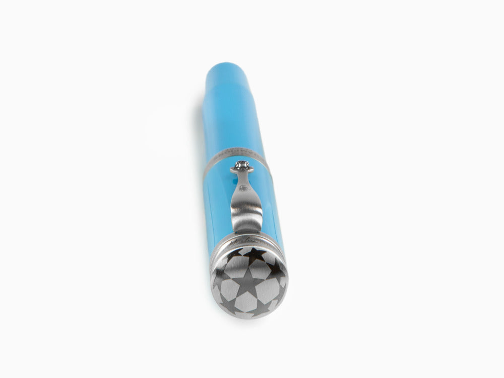 Montegrappa UEFA Champions League Fountain Pen, Blue Resin, ISUBN-AA
