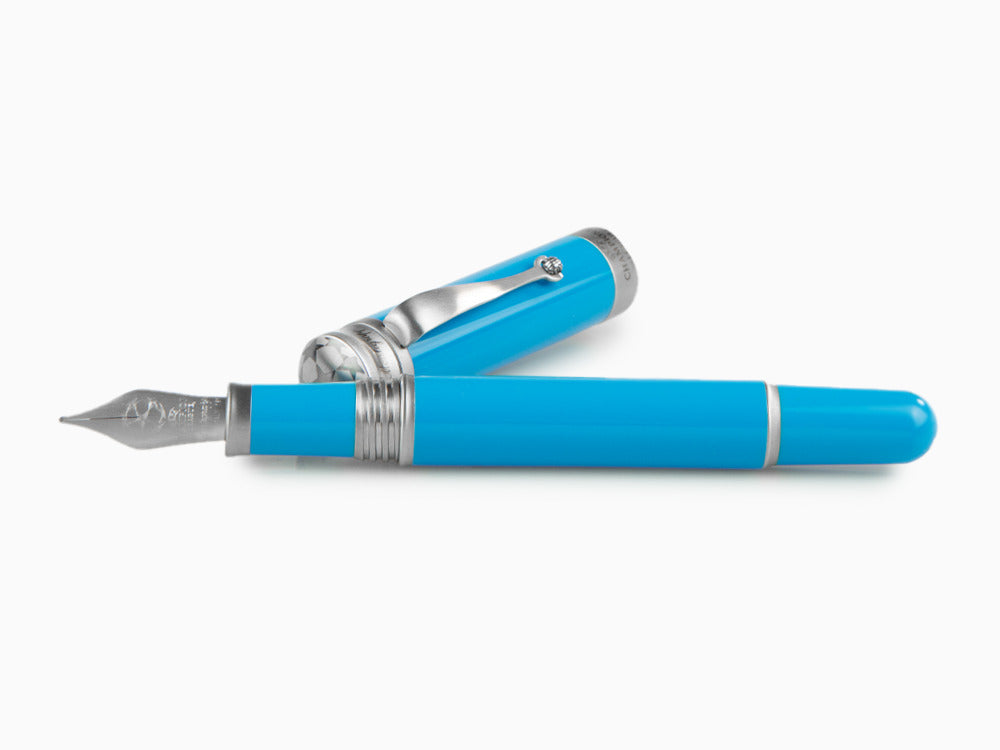 Montegrappa UEFA Champions League Fountain Pen, Blue Resin, ISUBN-AA