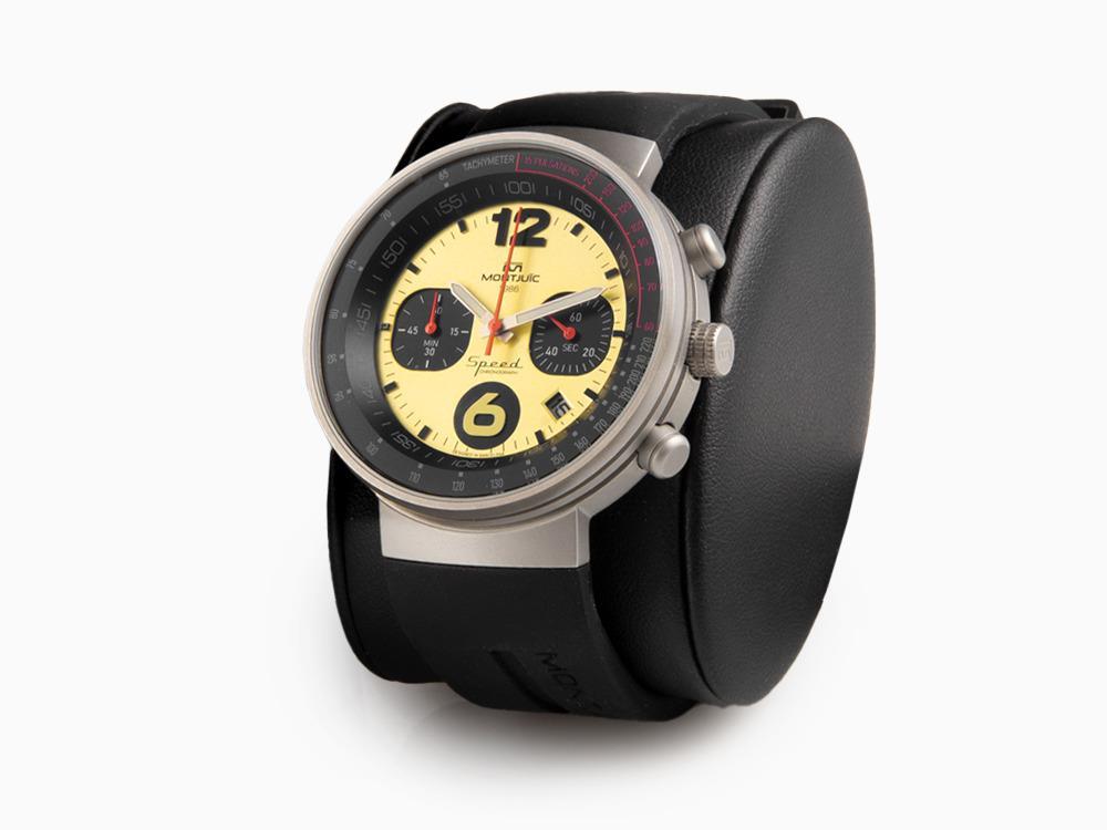 Montjuic Speed Chronograph Quartz Watch, White, 45 mm, MJ2.0701.S