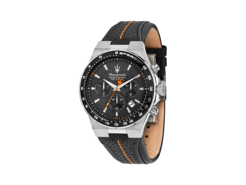 Maserati Sfida Quartz Watch, Black, 41 mm, Mineral crystal, R8871640008