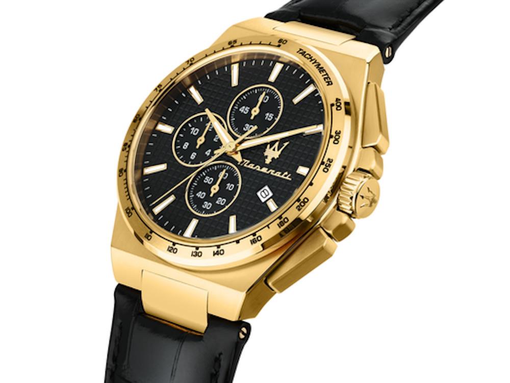 Maserati Velocitá Slim Quartz Watch, Black, 41 mm, R8871653001
