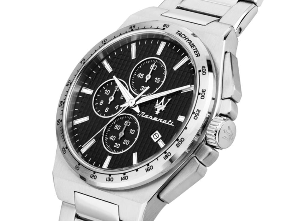 Maserati Velocitá Slim Quartz Watch, Black, 41 mm, R8873653004