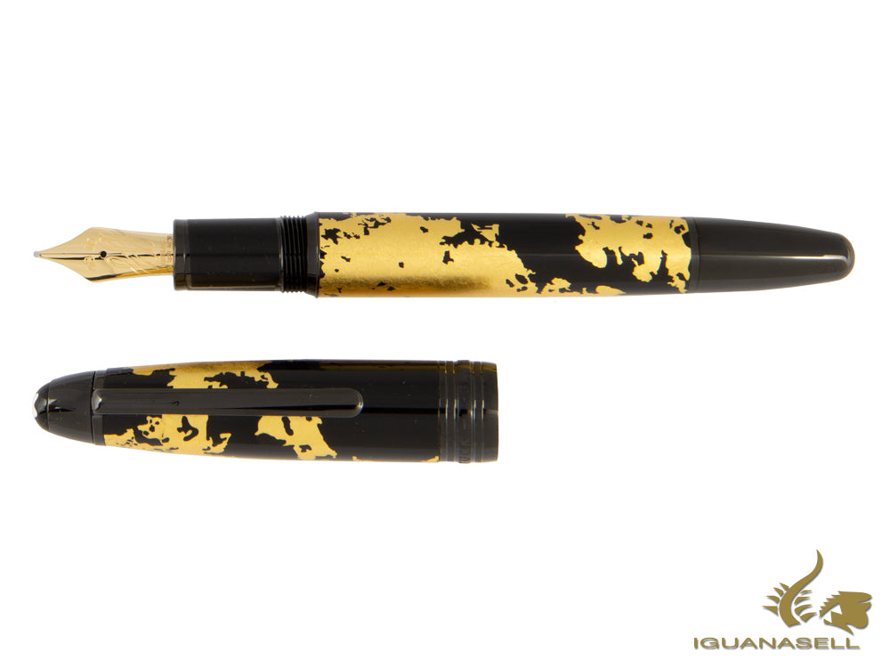 Montblanc Meisterstück Solitaire Calligraphy Fountain Pen, Gold, 119700