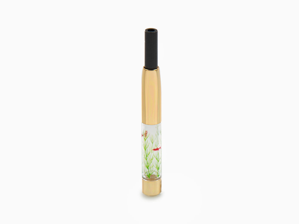 Nakaya Accesorios Converter Maki-e converter, Gold fishes and plant