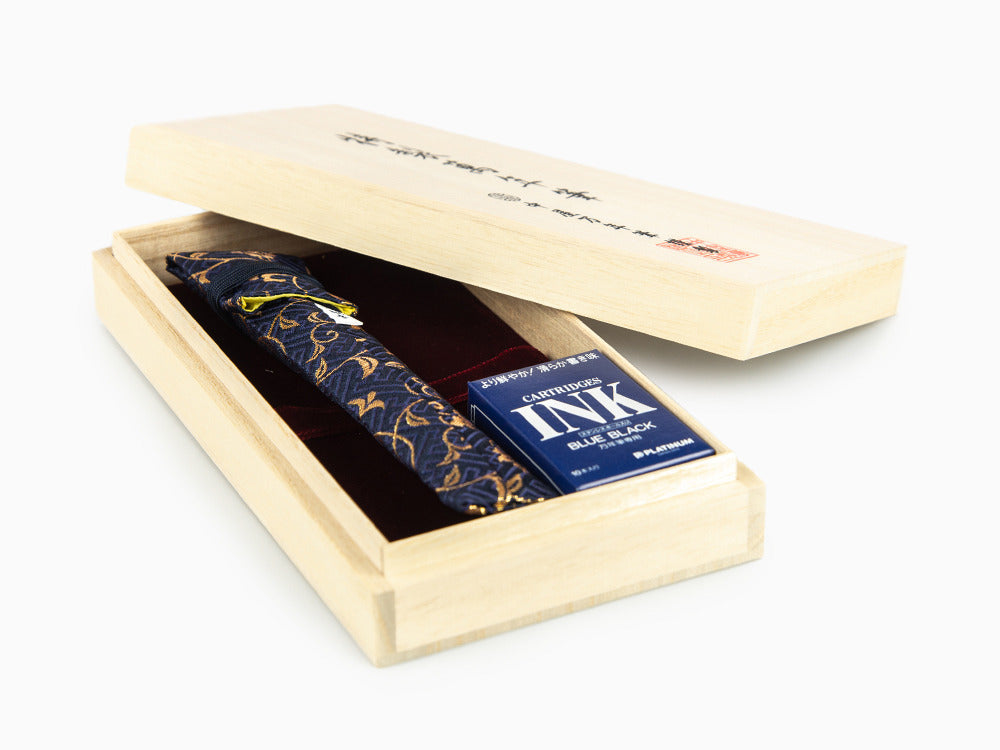 Nakaya Cigar Fountain Pen Portable, Aka-Tamenuri, Elastic, Music