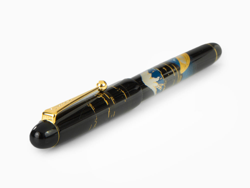 Namiki Nippon Art Mount Fuji and Ship Fountain Pen, Gold, FK-35SM-FF