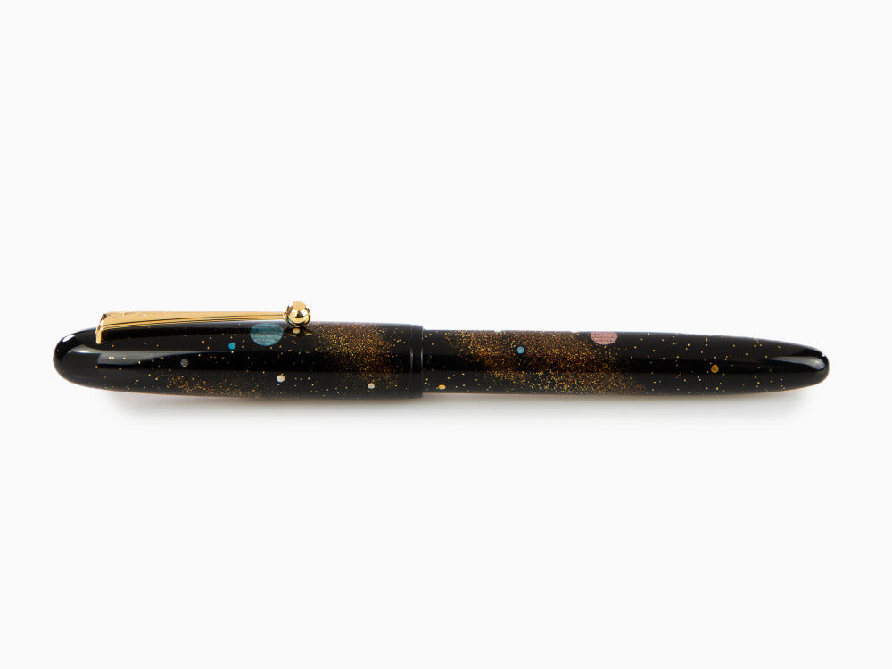 Namiki Yukari Milky Way Fountain Pen, Urushi lacquer, Gold, FN-20M-RAM