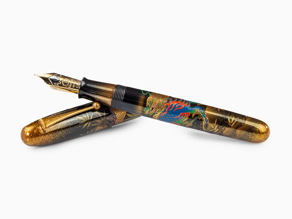 Namiki Emperor Kylin Fountain Pen, Maki-e, 18k Gold trim, FNF-70M-KRN
